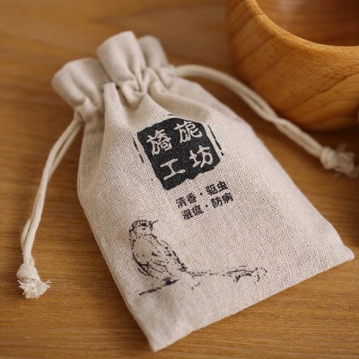 cotton linen pouch  for candy