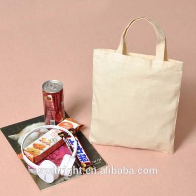 small cheap canvas tote shopping bag